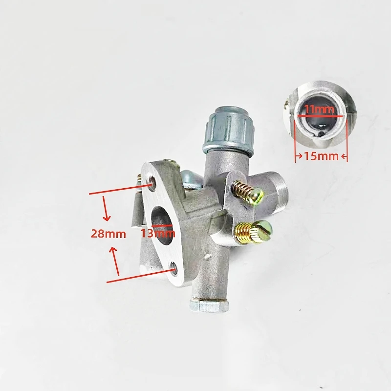 مكربن الدراجة النارية K34 صغير للدراجات النارية Delta Karpaty Vergaser Tuning Moped - قطعة بديلة للدراجات النارية الروسية #6