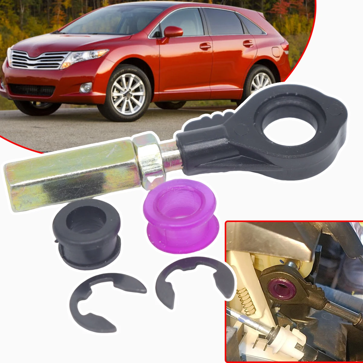 

Трос переключения передач, втулка с проушиной, комплект рычагов коробки передач, автоматическая коробка передач для Toyota Matrix Rav4 Sequoia Sienna Solara Tacoma Tercel