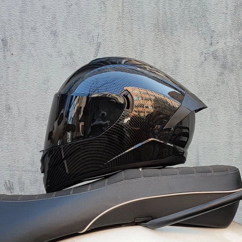 Motorrad Helme für Männer und Frauen Tragen Doppel Objektiv Lokomotive Helme Cascos Para Capacete Da Motocicleta