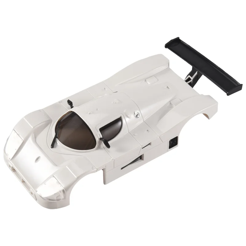X12A - Carcaça de Carro Mercedes Le Mans com Distância entre Eixos de 98mm para Carro RC 1:28 Iw02 Iw04m HGD1 Mini-Q Kyosho Mini-Z MR02
