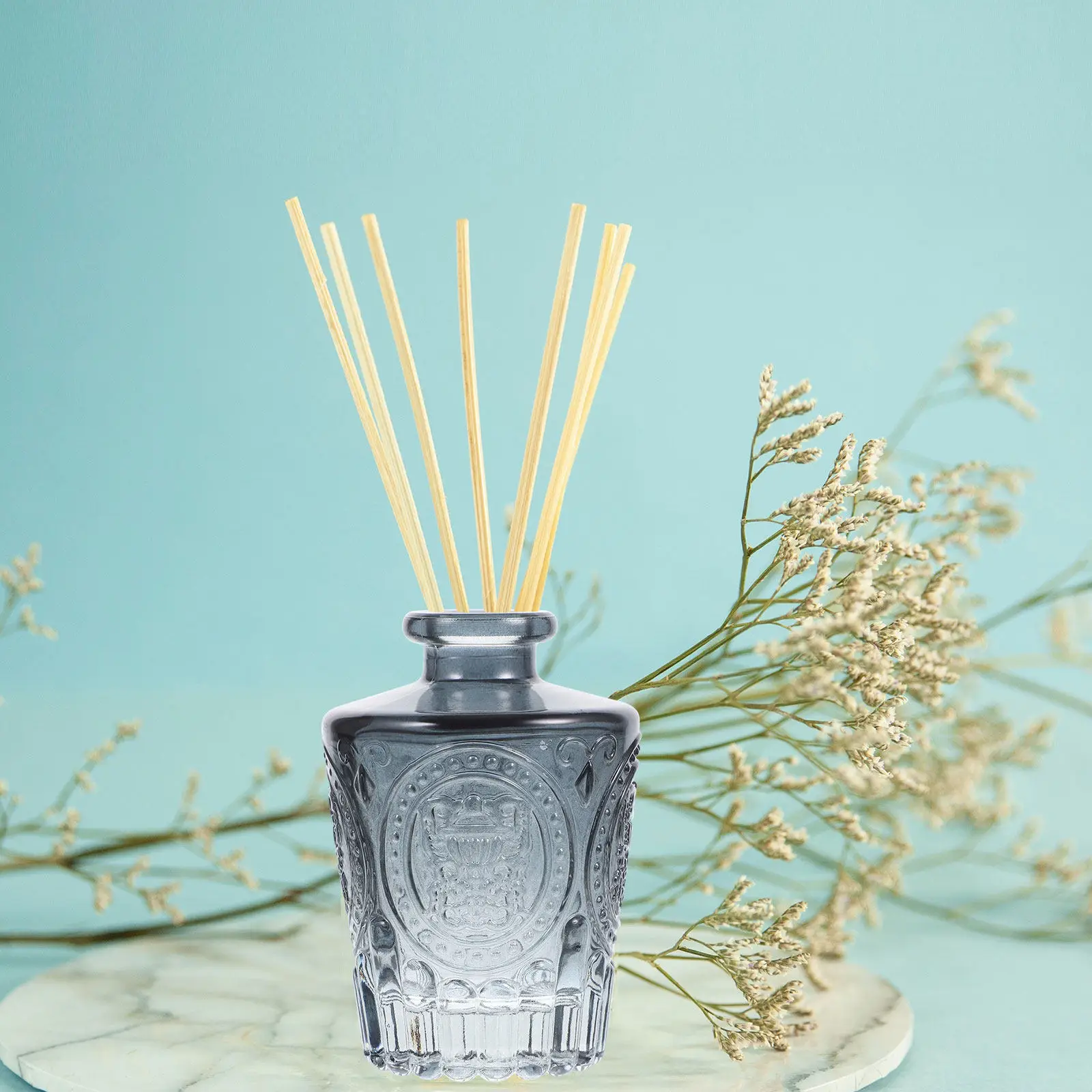 

2 шт. высококачественные стеклянные ароматические бутылки, стильные декоративные емкости для эфирных масел для дома, ароматерапии, спа, медитации, ванной комнаты