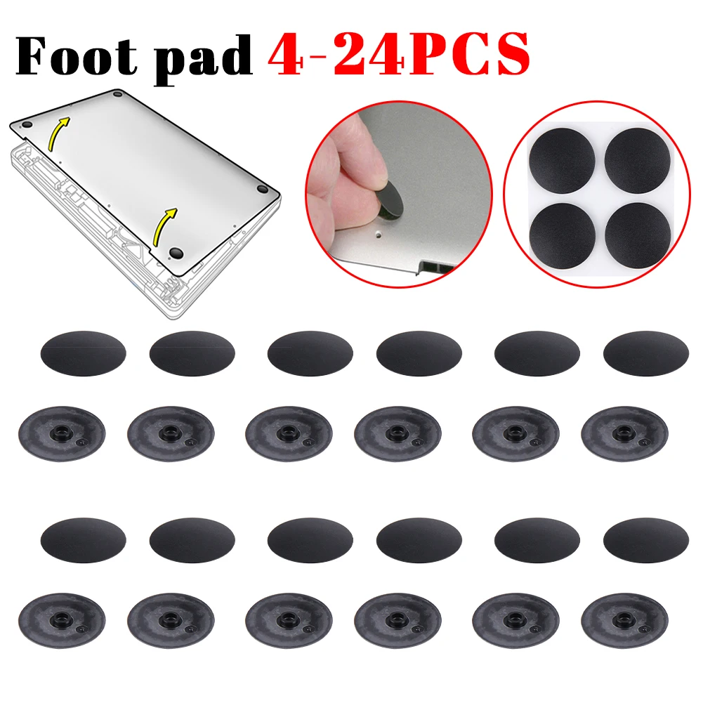 4pcs OEM Bottom Case Rubber Feet Foot replacement for Macbook Pro Retina A1398 A1425 A1502 Laptop Foot Pad