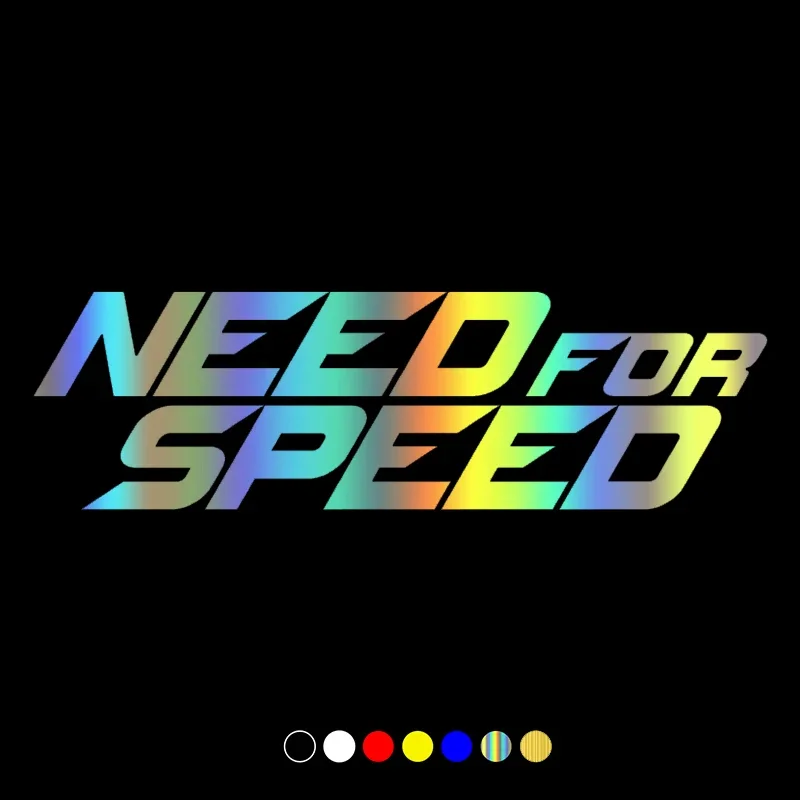 CS31954# Various Sizes Vinyl Decal Need for Speed Car Sticker Waterproof Auto Decors on Motorcycle Bumper Rear Window