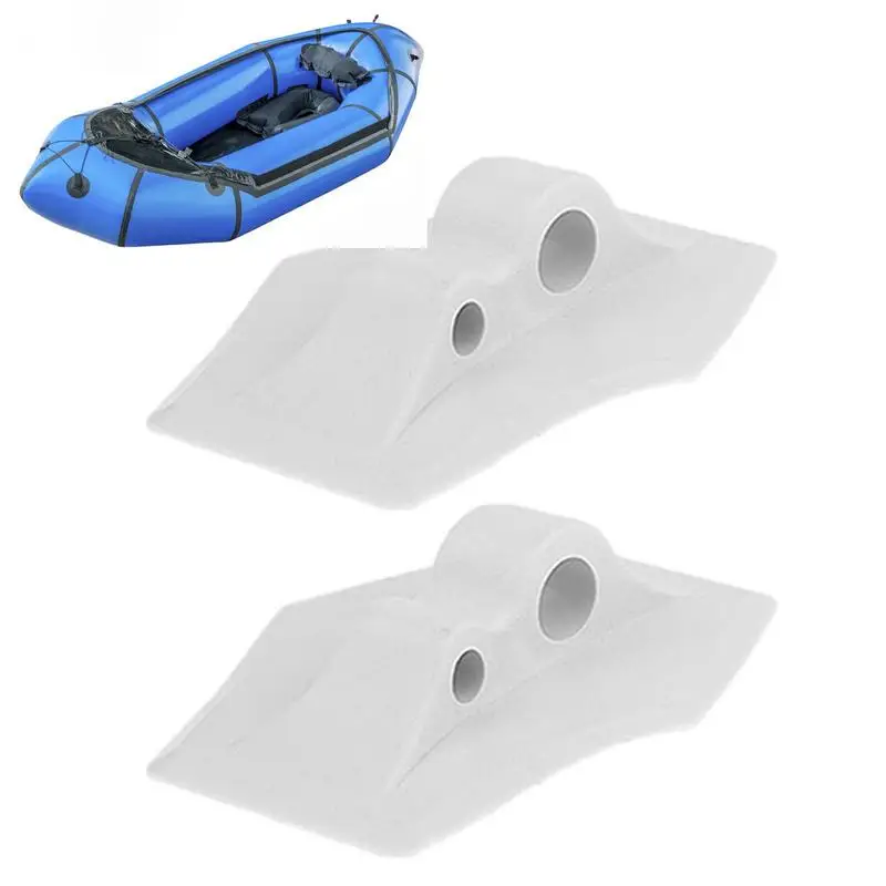 Hex Boat Rope Buckle Holder 2 Holes Mount Holder For Boat Weather-Resistant Kayak Accessories For Rafts Fishing Boats Rubber