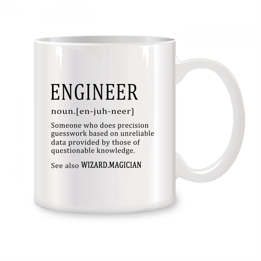 Engineer Someone Who Does Precision Mugs For Student New Licensed Birthday Gifts Novelty Coffee Ceramic Tea Cups White 11 oz