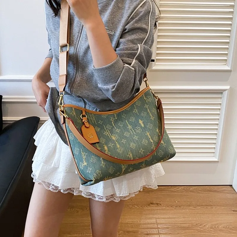 スタイリッシュでユニークなヴィンテージおむつバッグ：女性向けのエレガントなクロスボディメッセンジャーバッグ、ラグジュアリーなデザイナールックと大容量トートバッグ