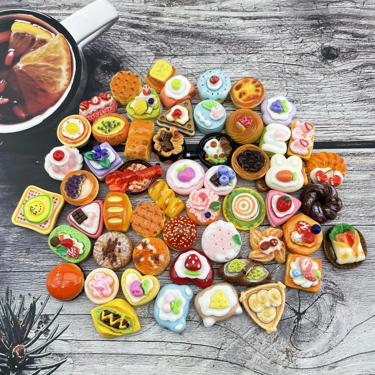 20Pcs Simulation Miniatur Lebensmittel Spielzeug Haus Spielen Spielzeug Sammlung Set Küche Pretend Spielen Zubehör