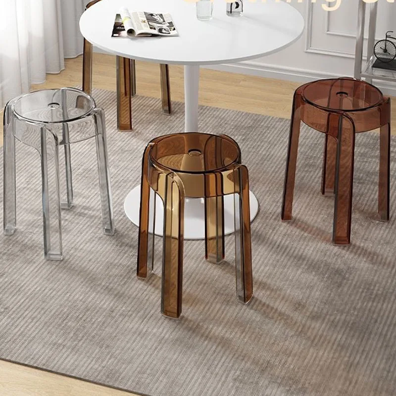 MK881-Acrylic plastic stool