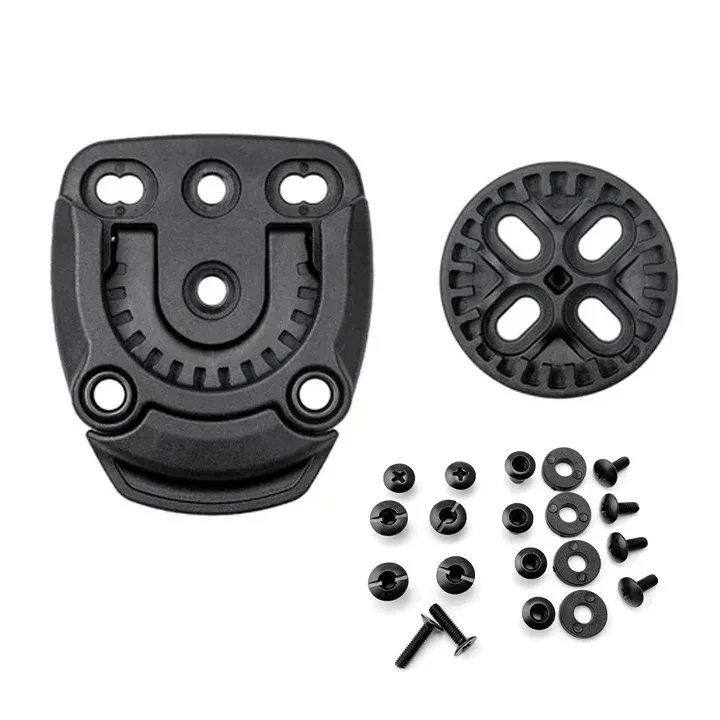 CLUSGO Jagd CNC Custom Tactical für Tek-Mount MINI Quick Connect Montagesystem für Messerscheide Holster Clip Ausrüstung Tek-Lok 4