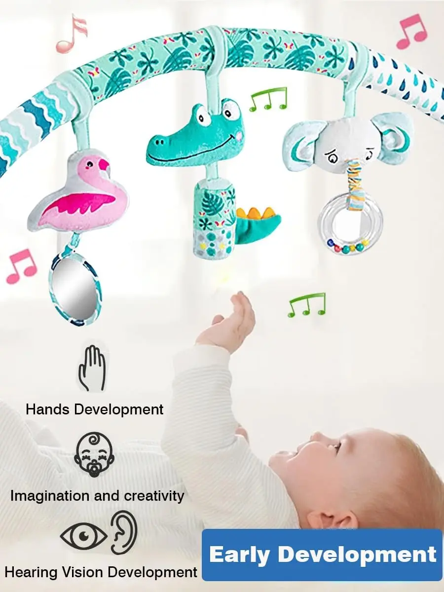Zabawki dla niemowląt, łóżeczka dziecięce, kołyski, wiszące dzwoneczki, artykuły dla niemowląt, wózek dla noworodka, łuk do zabawy w wózku, zabawki do łóżeczka dla niemowląt 0-12 miesięcy