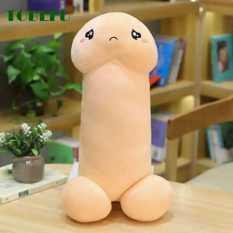 Simulation Cute Long Penis Plush Toys Pillow Sexy Soft Toys Stuffed Funny Cushion  Lovely Dolls Gift for Girlfriend Kawaii Plush