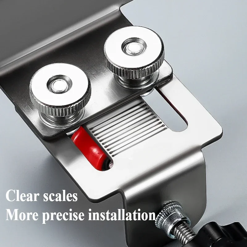 Cabinets Frame Jig Woodworking Cabinet Door Mounting Positioner Adjustable Stainless Steel Cabinet Door Mounting Clamp image 5