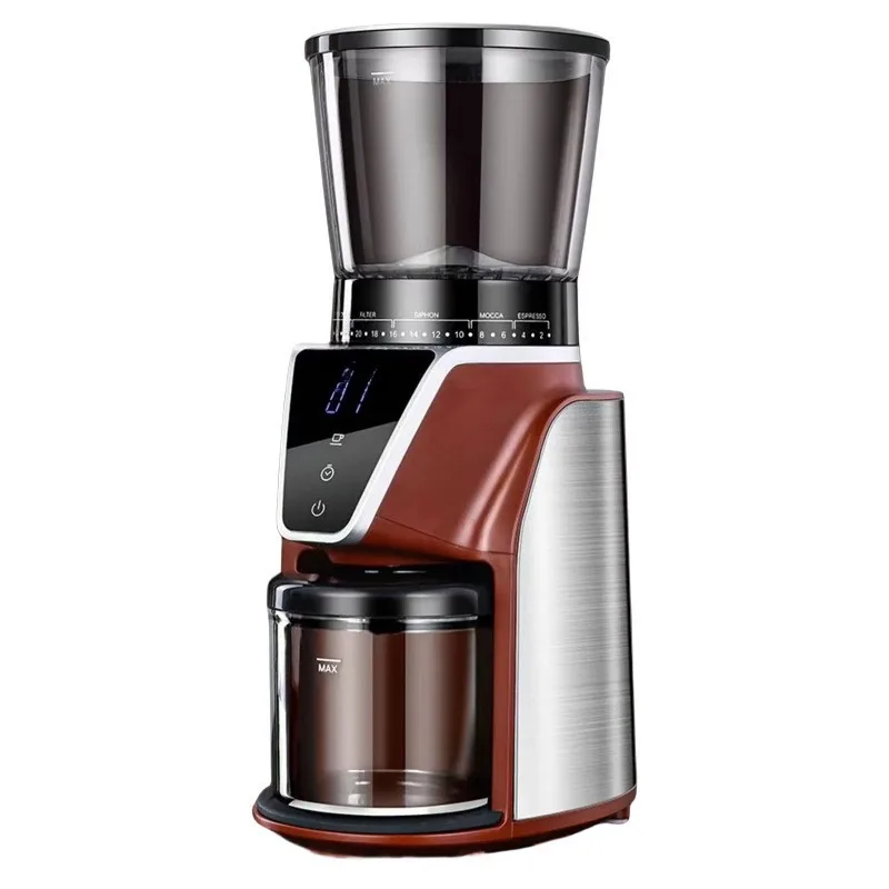 

Home and business dual-purpose coffee grinder automatic quantitative grinding fine powder