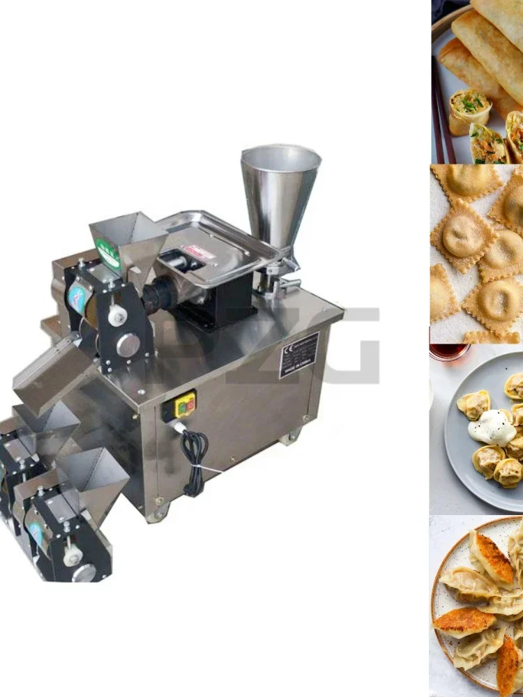 Mould Customized Automatic Samosa Making Machine Dumpling Empanada Patty Machine Grain Product Making Machine For Usa Restaurant