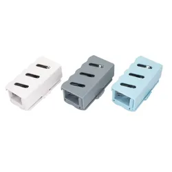 Silicone Bathroom Shower Hair Catcher Wall Hairs Trap Hair Stopper Reusable For Bathtub Bathroom Bath Bathtub Accessories