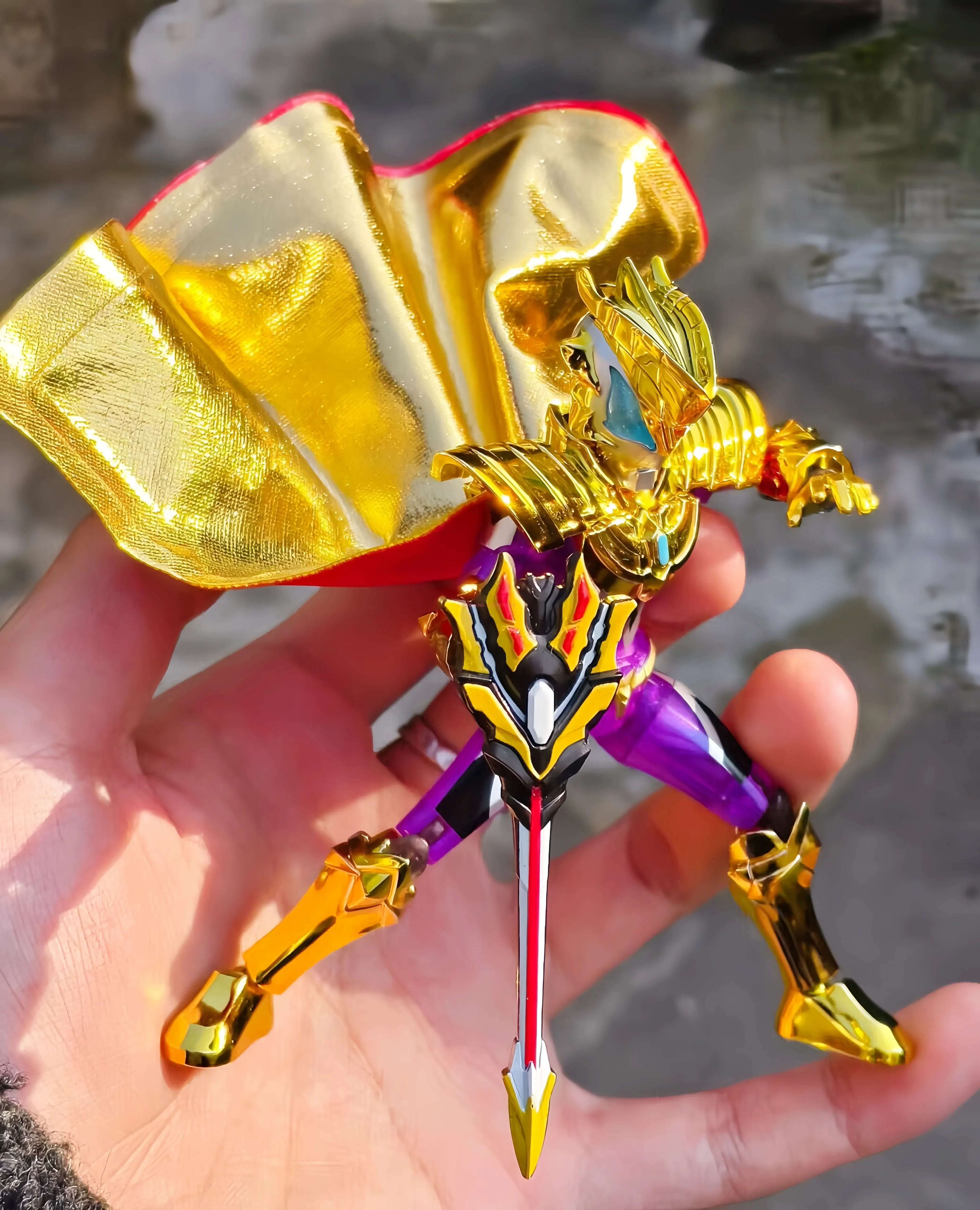 New Ultraman Unlimited Edition Vol.4 Ultraman Geed Ultraman King Blind Box Action Figure Assembled Movable Model Figure Toy view 6