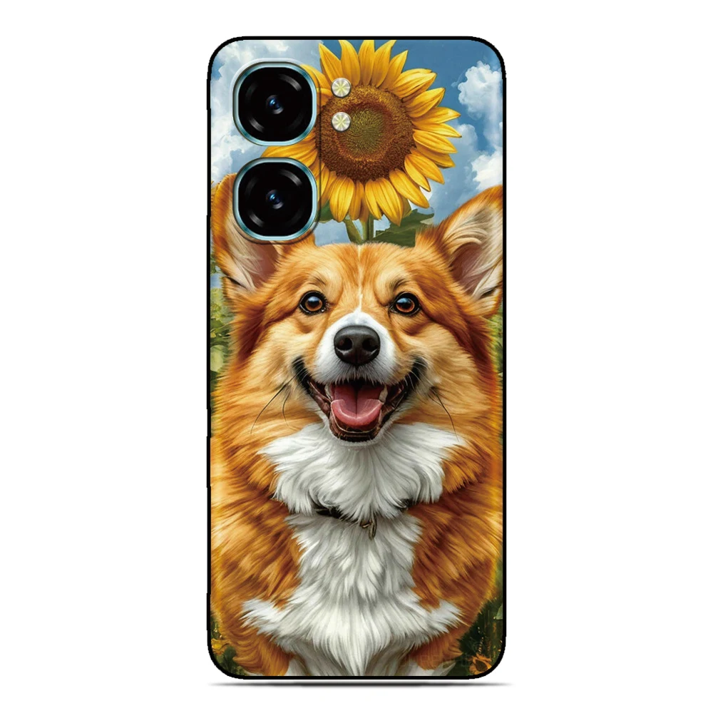 Cute Dog Puppy Back Cover For Sony Xperia 10 1 VII VI 5 II III IV V 2023 XZ5 XZ4 XZ3 XZ2 Compact XA1 XA2 TPU Soft Phone Case view 6