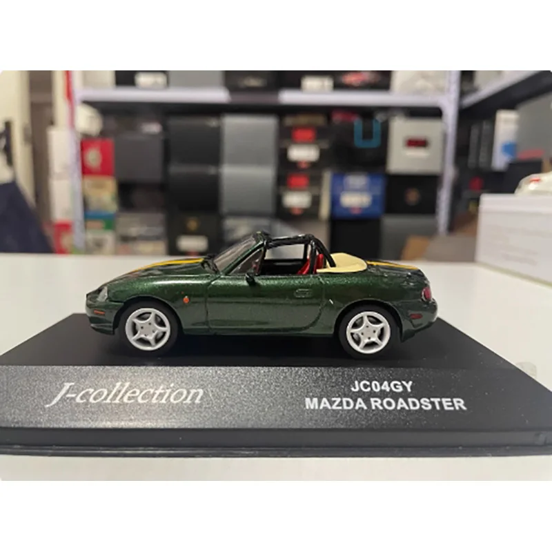 KYOSHO 1:43 Scale Mazda MX-5 Roadster NR-A MIATA Alloy Simulation Car Model Classic Adult Collection Static Display