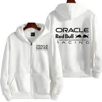 Red Bull Logo Racing Team Men Zipper Hoodie Spring Autumn Male Sweatshirt 2025 New Casual Sport Women Jacket Clothes Coats