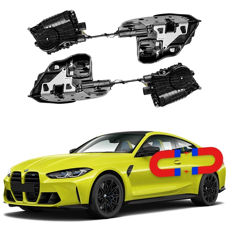 For BMW M4 G82 G83 mechanical lock modification to electric suction door automatic lock Car parts soft closing tools