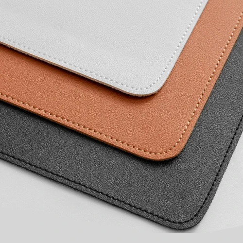 Imagen 1 del producto Alfombrilla de escritorio de oficina de cuero PU, alfombrilla de escritorio grande y suave para ordenador, alfombrillas antideslizantes de cuero PU para ordenador portátil, alfombrilla de ratón para jugador, Simple y cómoda