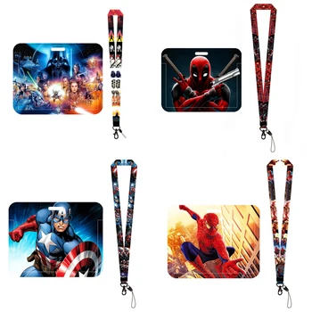 Porta-cartões com design horizontal de desenho animado da Disney, cordão, porta-crachá, atacado Link 4 #