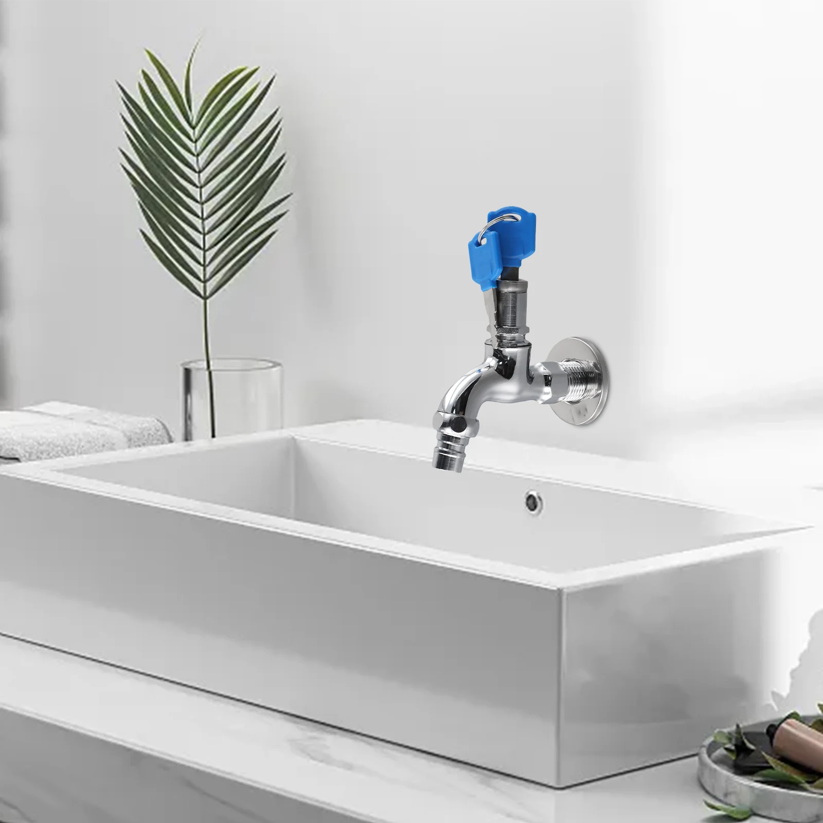 

Faucet Outdoor Faucet 1 2 male Thread Public Places Quick Opening Silver Wateringm 10mpa Garden Pools With Water