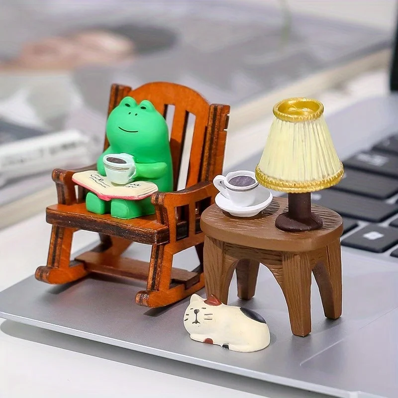 Charming mini wooden rocking chair - perfect for table decorations, party favors and favors