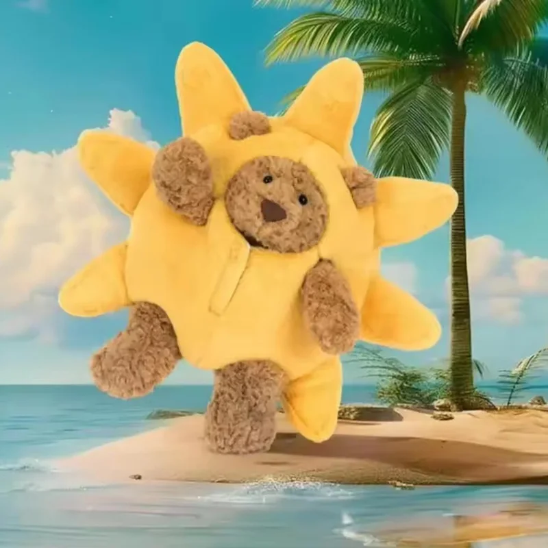

Jellycat New Limited Edition Bartholomew Bear Sun Plush Doll With Gift Home Decoration Holiday Gift Cat And Dog Interactive Toy
