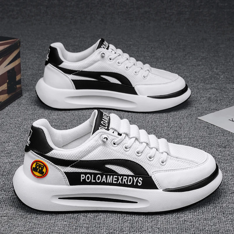 

NEW 2024 Skateboard Shoes Men Sport Running Shoes Breathable Platform Shoes Luxury Comfortable Casual Athletics Sneakers Male F