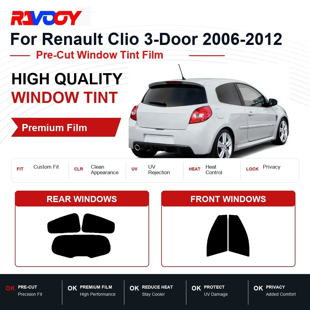 pelicula-de-privacidad-para-ventanas-delanteras-y-traseras-de-renault-clio-3-puertas-2006-2012-precortada-con-proteccion-uv-y-rechazo-de-calor