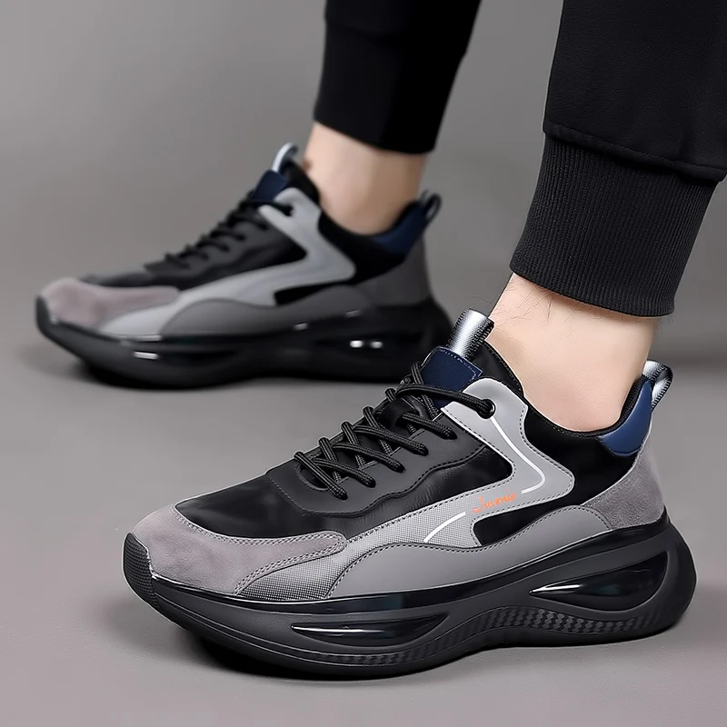 

Men's Breathable Casual Sneakers Luxury Trainer Fashion Loafers Running Shoes - Comfortable Race Shoes for Male