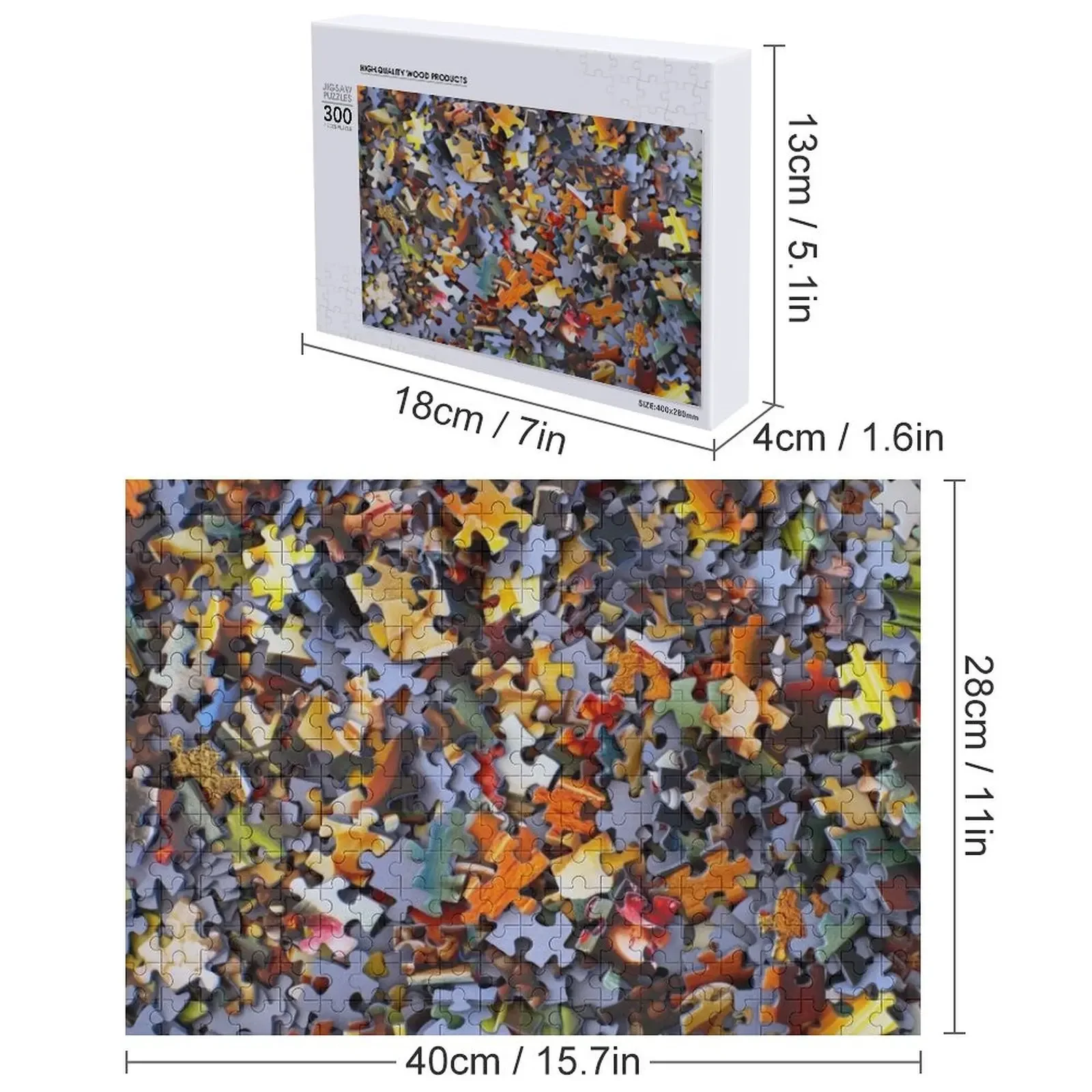 Nieozdobyte puzzle fotograficzne, personalizowane puzzle dla niemowląt z własnym zdjęciem.