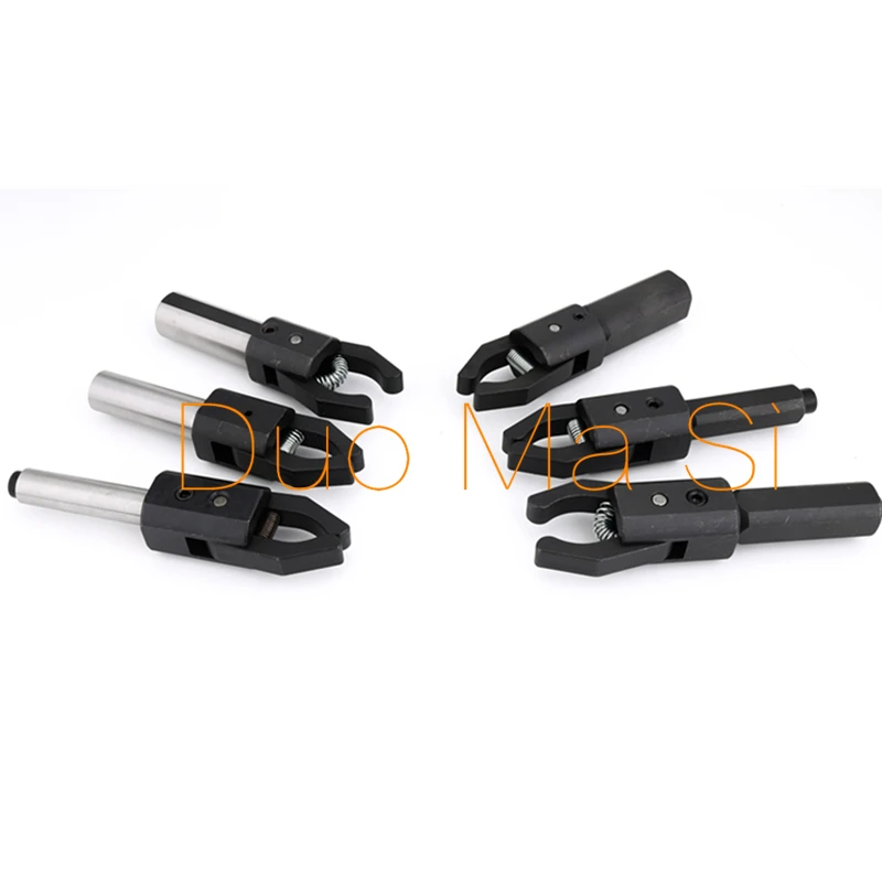 Hot 1pcs CNC Two Claws lathe puller CNC automatic lathe feeder / puller round handle square handle 16x16mm 20x20mm 25x25mm