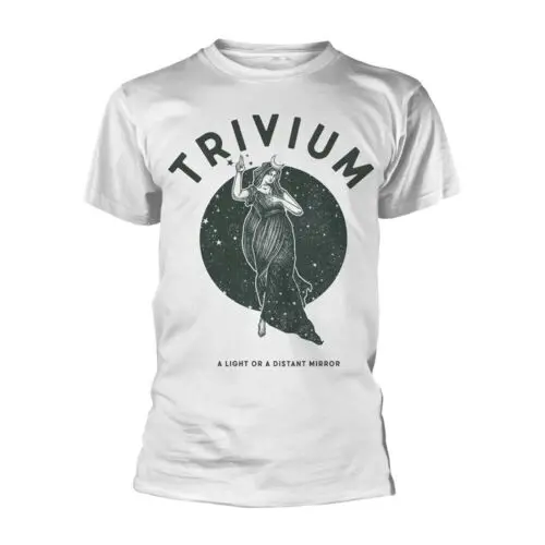 Trivium 'Moon Goddess' White T shirt - NEW