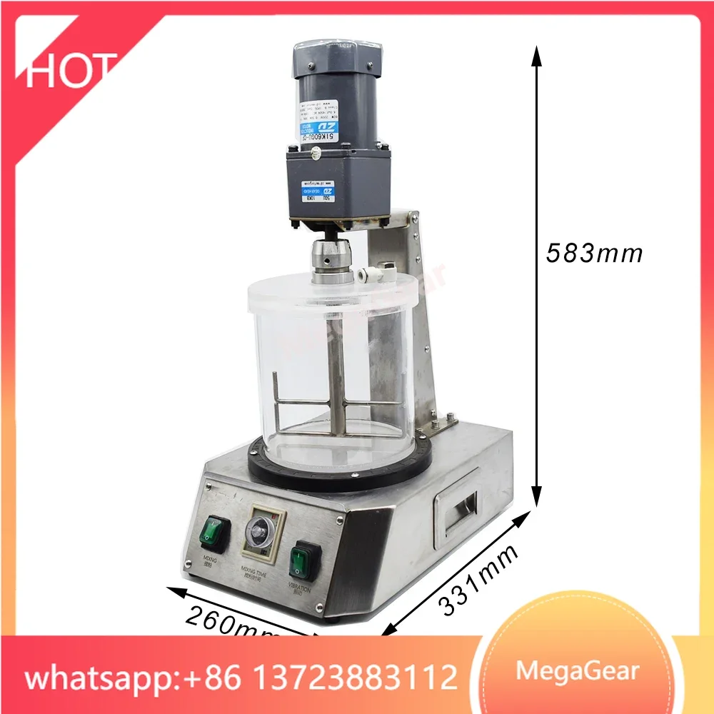 

Vacuum Vibrating Gypsum Powder Mixer for Jewelry Casting Investment Professional Jewelry Machine for Mixing Gypsum Powder