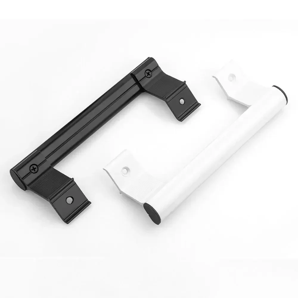 200*32.5 مللي متر مقبض الباب الجرار سبائك الألومنيوم سماكة مقابض الأبواب خزانة خزانة درج مقبض سحب الأثاث الأجهزة #1