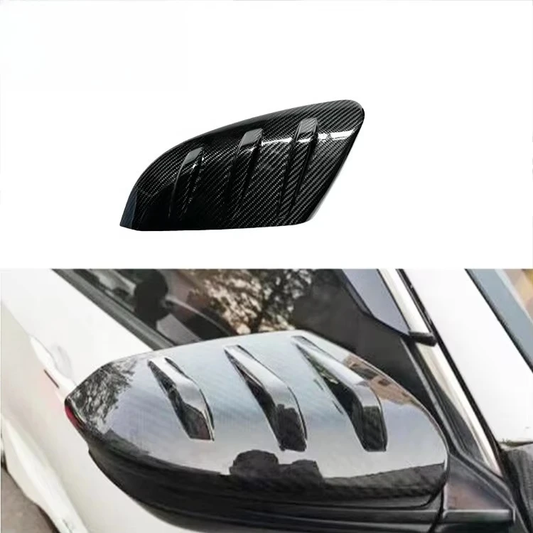 FOR HONDA CIVIC 10TH REAL DRY CARBON ADD-ON MU STYLE SIDE MIRROR COVER REARVIEW MIRROR COVER
