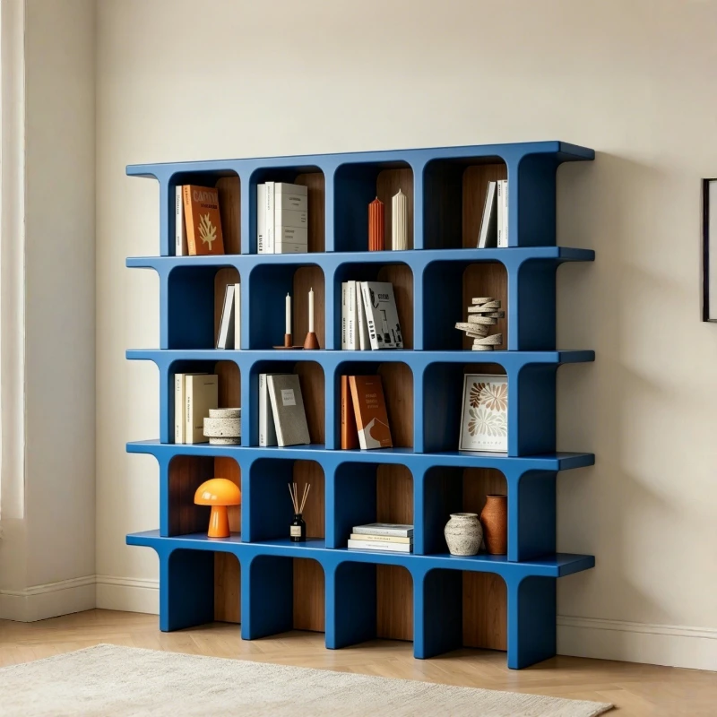 

Arched bookcase Multi-layer storage shelf Floor shelf