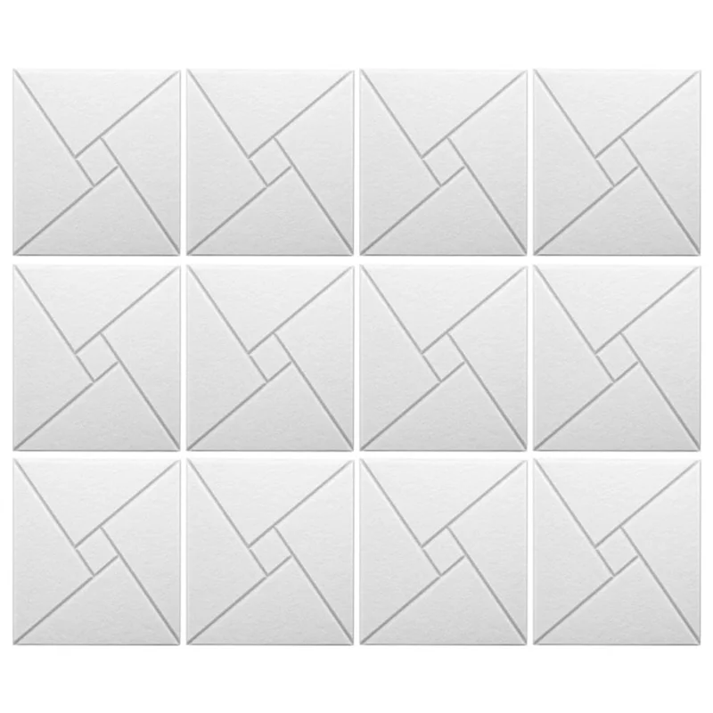 

12Pcs Acoustic Panels With Self-Adhesive, 12X12x0.4In Sound Proof Foam Panels, Sound Absorbing Tile For Walls