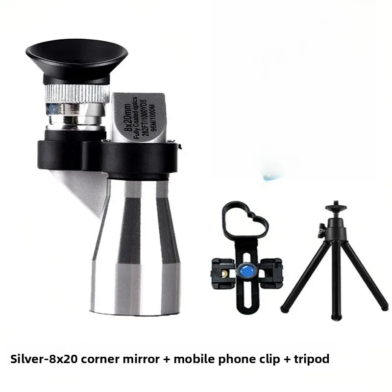 Monocular 8x20 compacto impermeable para exteriores y acampada - imagen 4