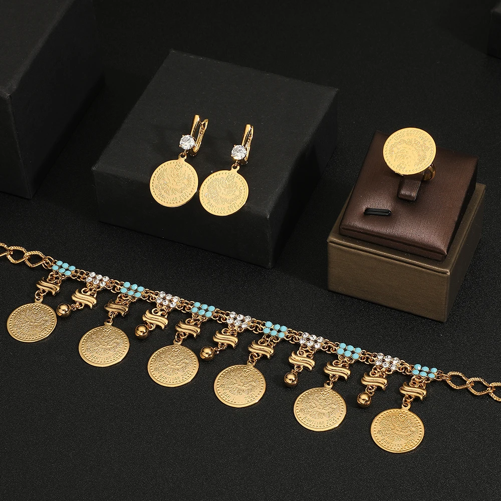 럭셔리 아랍 스타일 신부 주얼리 세트, 생명의 나무 패 - Luxury Lifestyle Jewelry 리뷰 및 가격