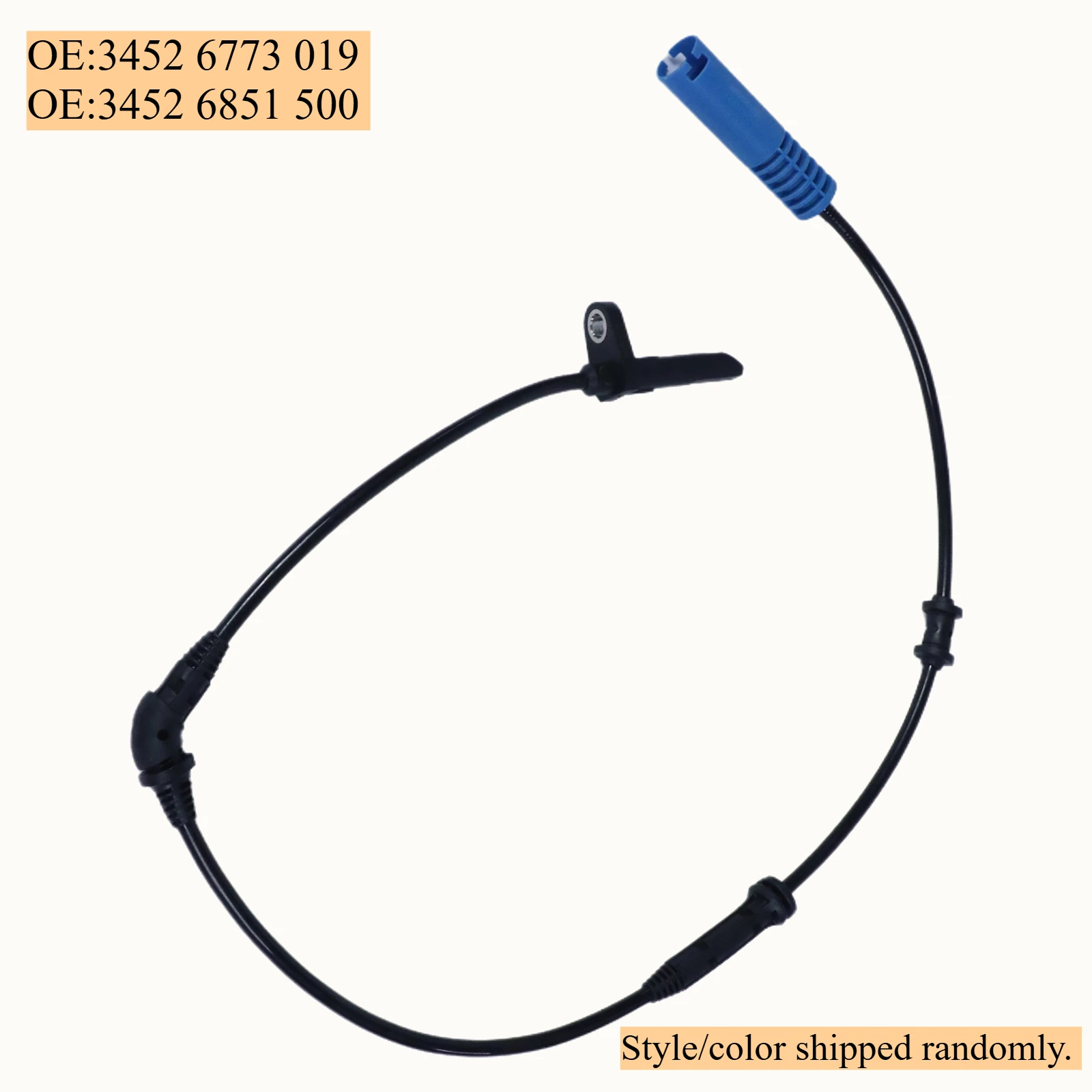 Vorderer Linker und Rechter ABS-Raddrehzahlsensor für BMW für Mini Cooper 2006-2015 R55 R57 R58 R59, 34526773019, 34526851500, 34526793819