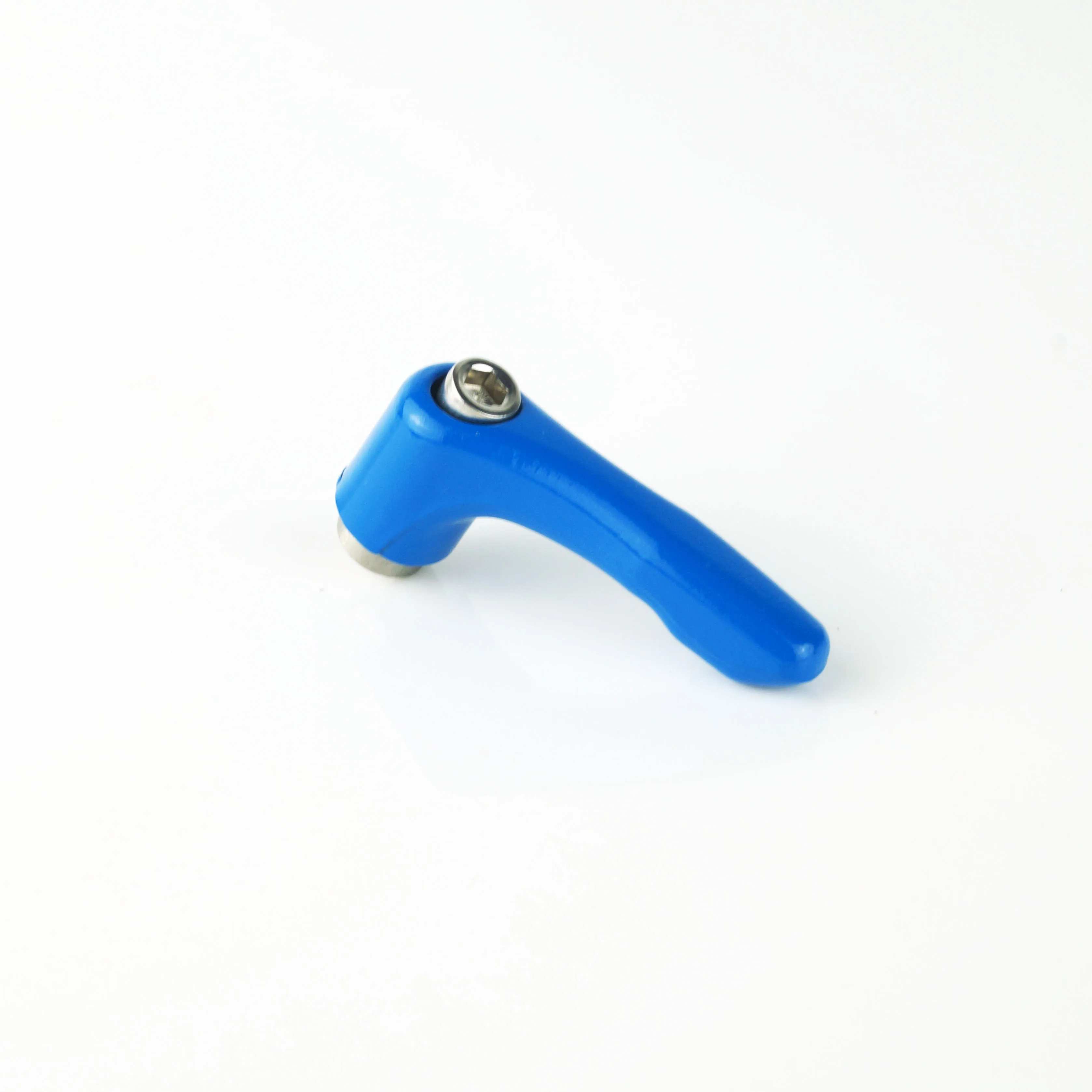 M4 M5 M6 Stainless Steel female Adjustable handle clamping lever arms tension levers blue color