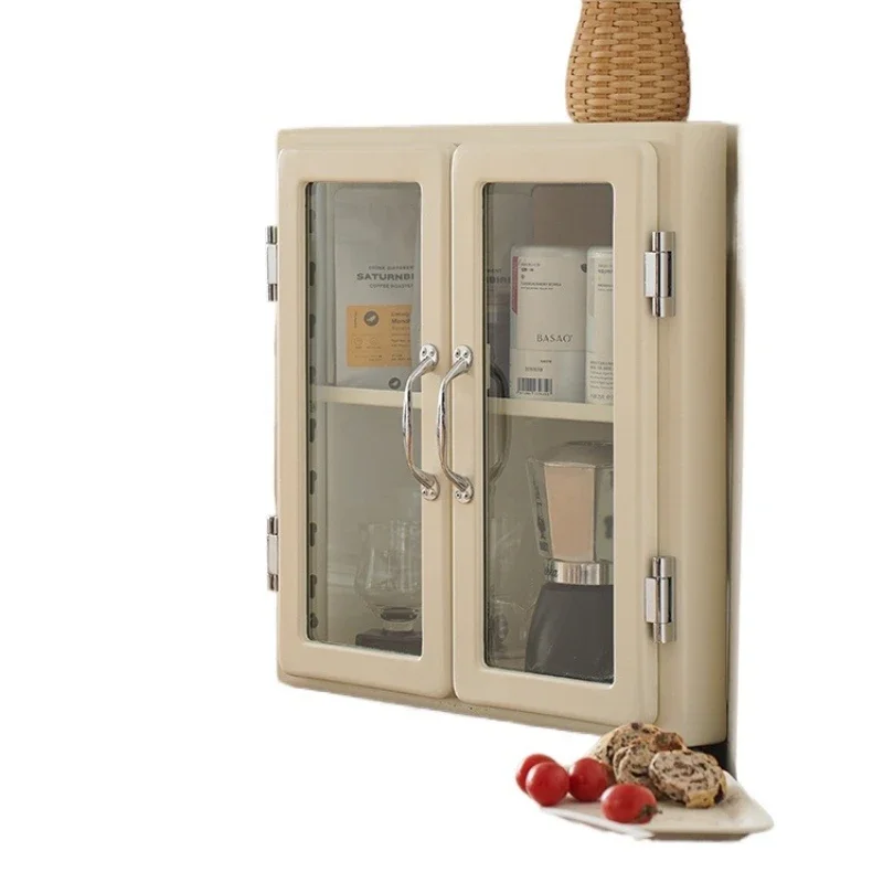 

Medieval designer triangular home bedroom corner storage cabinet desktop glass display cabinet