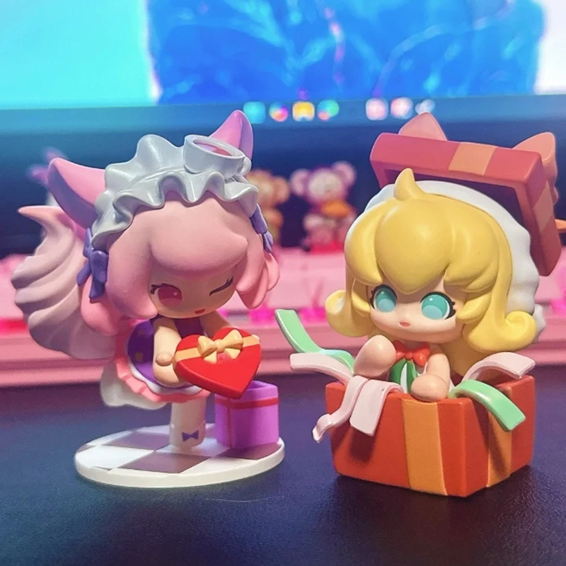 

Pop Mart Honor Of Kings Baby Heroes-Gratitude Season Series Blind Box Anime Figure Kawaii Desk Decoration Mystery Box Fans Gift