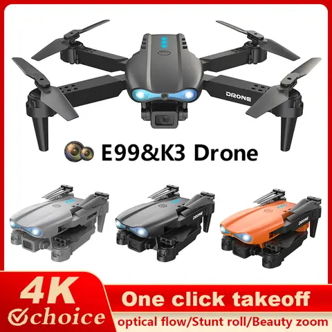 E99 Pro Drone HD Professional Drone Dual Camera WIFI FPV Aircraft Quadcopte Altitude Hold Aerial Photography Drone Festival Gift
