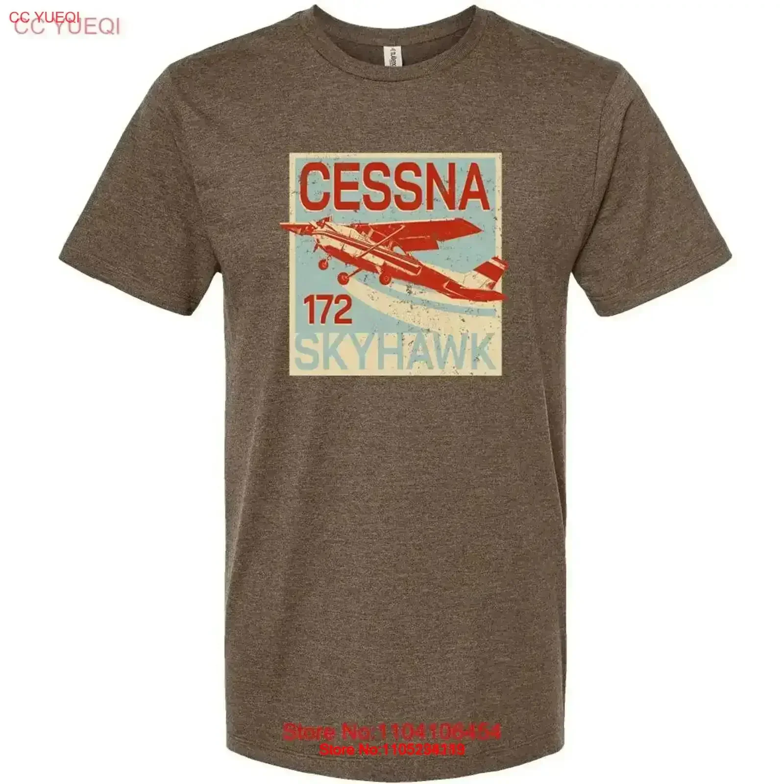 

NEW Cessna 172 Skyhawk Officially Licensed T Shirt vintage Washed Versatile Casual Top For Everyday Wear Stylish vintage