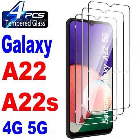 9H Tempered Glass For Samsung Galaxy A22 6.4" / A22 5G 6.6" / A22s 5G 6.6" Screen Protector Glass Film