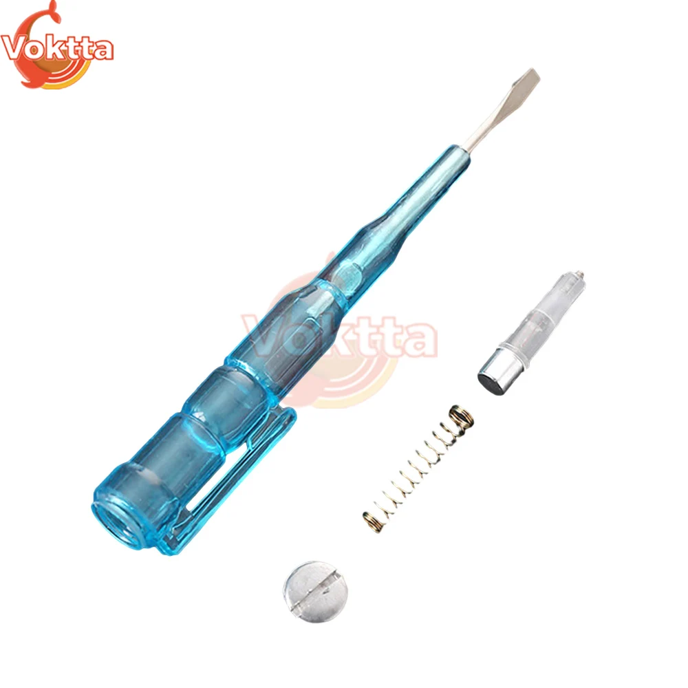 AC100-500V DC100-500V Intelligent Voltage Tester Pen Electric Screwdriver Induction Test Pencil Voltage Detector Circuit Tester